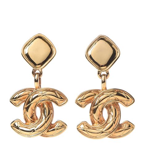 chanel clip on earrings 2021|quirky clip on earrings.